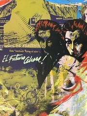 Aldo Menendez. Untitled, 1989. Serigraph on cardboard. Original signed. Numbered
