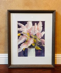 Jane Flury Original Floral Watercolor