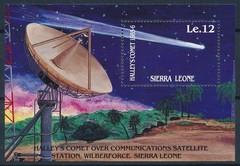 Sierra Leone, 1986 Halley’s Comet MNH