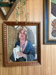Ozzy Osbourne with Pigeon One of a Kind Pulp Painting – Acrylic on Masonite