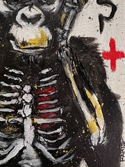 HEAR NO — Hero Series No. 5 | 9×12 Original Mixed Media | Jim Faris