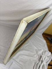 Vintage Original 1964 New York City Skyline Oil Painting Signed S. Westdahl