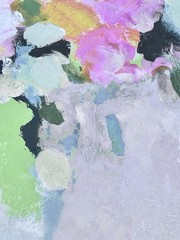 Painting By UK Artist Kimberly Godfrey Large Oil On Canvas 34”x 63”