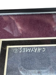 Original Charles H. Haymes Framed Fantasy World Painting Star Dust Signed