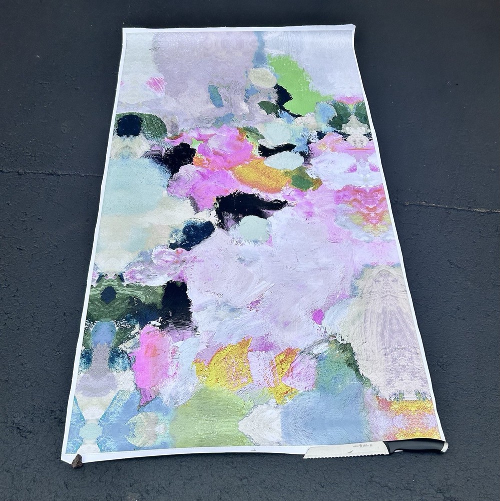 Painting By UK Artist Kimberly Godfrey Large Oil On Canvas 34”x 63”