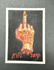 Original ACEO/100 HORROR ACEO’s in 100 DAYS/beks_and_lo/#2 THE EVIL DEAD