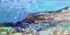 CORBELLIC CUBISM ABSTRACT NEW CANVAS / W COA 10×20