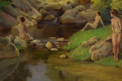 Laszlo KARPATHY (1900–1945) Artprice up to €1400, Three Nude Figures, oil,signed