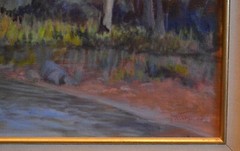 Tom Ward – Landscape Oil Painting – Sinawava at Zion National Park – The Narrows
