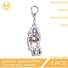 Roxy Kawaii Maid Uniform Anime Figure Gift Creative Key Chain Versatile Decor