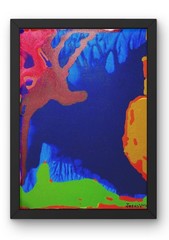 Original Murillo Painting | Ain’t it a Pretty Night | Acrylic on Canvas | 24×36″