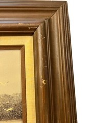 VINTAGE ORIGINAL OIL PAINTING SEASIDE SEASCAPE LIGHTHOUSE SIGNED FRAMED Seagulls