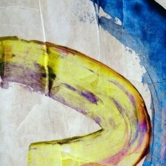 ABSTRACT ART ORIGINAL PAINTING WALL DECOR ART WALL MODERN ART HOME 11″ #643-2