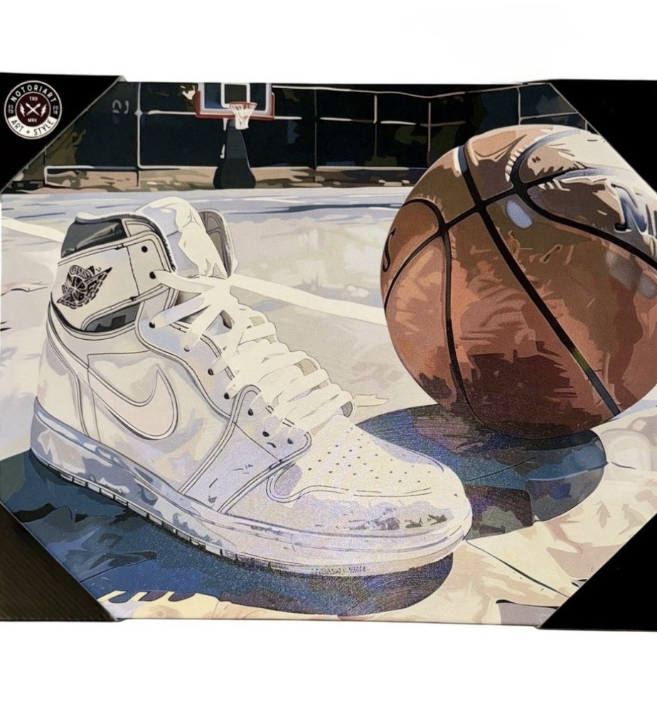 Air Jordan I NEW Large Canvas Dorm Pop Art Nike Basketball Modern Air Force 1