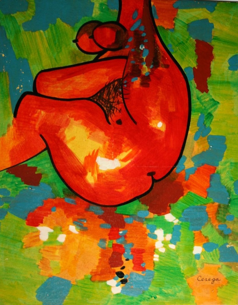 PICTURE COLLECTION CLEARANCE VALERI SEGEDA-Acrylic on Box-6-1990