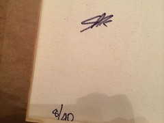STEVE KAUFMAN original HAND SIGNED SILKSCREEN on CANVAS MARILYN MONROE COA