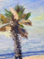Stunning Oil Painting. SAN DIEGO SEASCAPE. Original. Signed. Impressionist Art