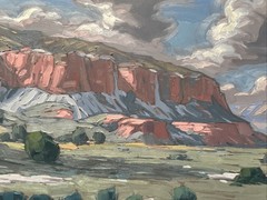 MATTHEW MICHAEL REYNOLDS PAINTING CONTEMPORARY FAMOUS LANDSCAPE CALIFORNIA 10”