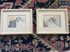 William „Bill“ Rabbit Forever Yours The Proposal Cherokee Artist Framed Prints
