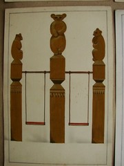 Ukrainian USSR Soviet 6 paintings sketches wooden toys for children sculpture