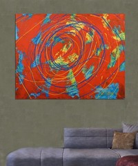 Mark Little, original￼, Painting, 72” X 56” Acrylic, Abstract, POP Art, Modern