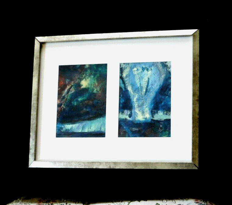LISTED, MILAN KLIMES (Czech 1945-2013) FINE ORIGINAL ABSTRACT OIL PAINTINGS