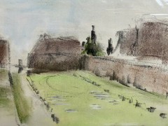 Franz Ehmke *1928 -2018 °Italy On The M. Paladino Plateau Mountain Rock Signed