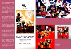 SIMEON GONZALES Original Painting COA / art studio Maryland – USA/LARGE XXL