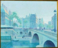 Edgar Bloomster, b.1894 Illinois/Calif. oil/canvas 30 x 36