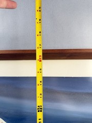 Original Airplane Missile Prototype Painting