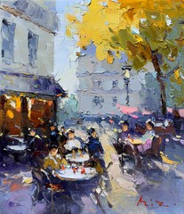 Autumn Paris by Aziz Sulaymanov, 2024