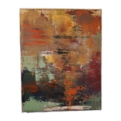 Original Abstract Acrylic Painting On Canvas By Vincent Martin 11×14.