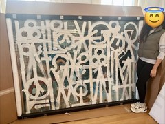 RETNA Art Original Canvas. Urban, Street, Abstract – Banksy, Invader, Whatson