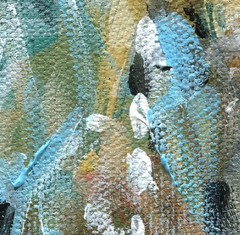 4×4 inch Original Painting, Abstract Expressionism, Colorful Art, Modern