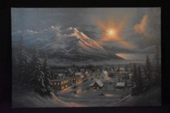 Jesse Barnes “In Pursuit of a Dream” 2002 Winter Olympics Print #370