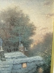 Thomas Kinkade Limited Edition Canvas (172/980), Publisher Sealed, Framed”