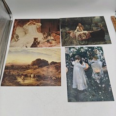 Masterpiece The World’s Greatest Paintings Box Set 16 Paintings Pictures + Easel