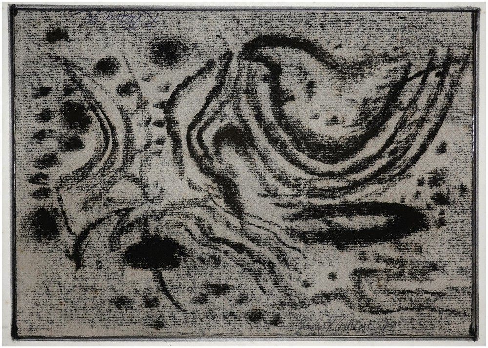Robert Piesen: Landscape 72/Czech Jewish Israeli Informel Abstract Expressionism