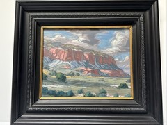 MATTHEW MICHAEL REYNOLDS PAINTING CONTEMPORARY FAMOUS LANDSCAPE CALIFORNIA 10”