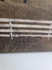 My American Home Colonial by Billy Jacobs Canvas Primitive Wall Art 12″x20″