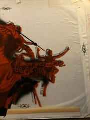 Rare Original Published TV Movie Illustration Art Painting 1980 Moscow Olympics