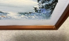 Two original oil paintings by the South Korean artist Suh Jin Hee