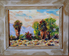 Brilliant little desert gem by California artist Paul Conner (1881 – 1968)