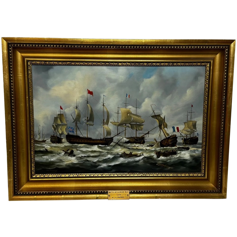 Epic Battle of Quiberon Bay 1759 Admiral Hawke Victory vs French Conflans Fleet