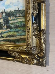 Vintage Print of Paul Cézanne Painting Beautiful Frame 15*13inches