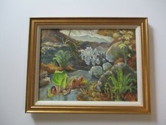 FREDERICK BUCHHOLZ OIL PAINTING ANTIQUE IMPRESSIONIST LANDSCAPE LISTED RARE