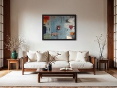 Abstract Painting for Modern Living Spaces, Contemporary Wall Canvas Art