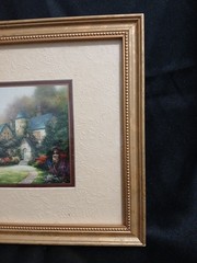 Thomas Kinkade “Beyond Autumn Gate” 11 X 9.5 (including frame)