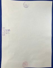 JOAN MIRO – painting drawing 11.8 x 15.7 in on old paper signed stamped