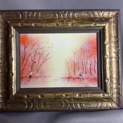 Raphael Enamel On Copper Original 7”x 5” Framed Artwork-Signed